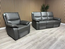 CANNES Leather 3 Seater +