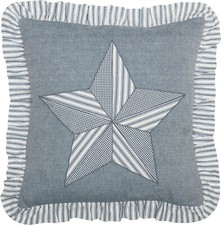 Patchwork Barn Star 18" Denim